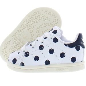 Adidas x Stan Smith polka dot toddler sneakers size 6